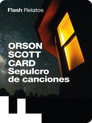 cover image of Sepulcro de canciones (Flash Relatos)